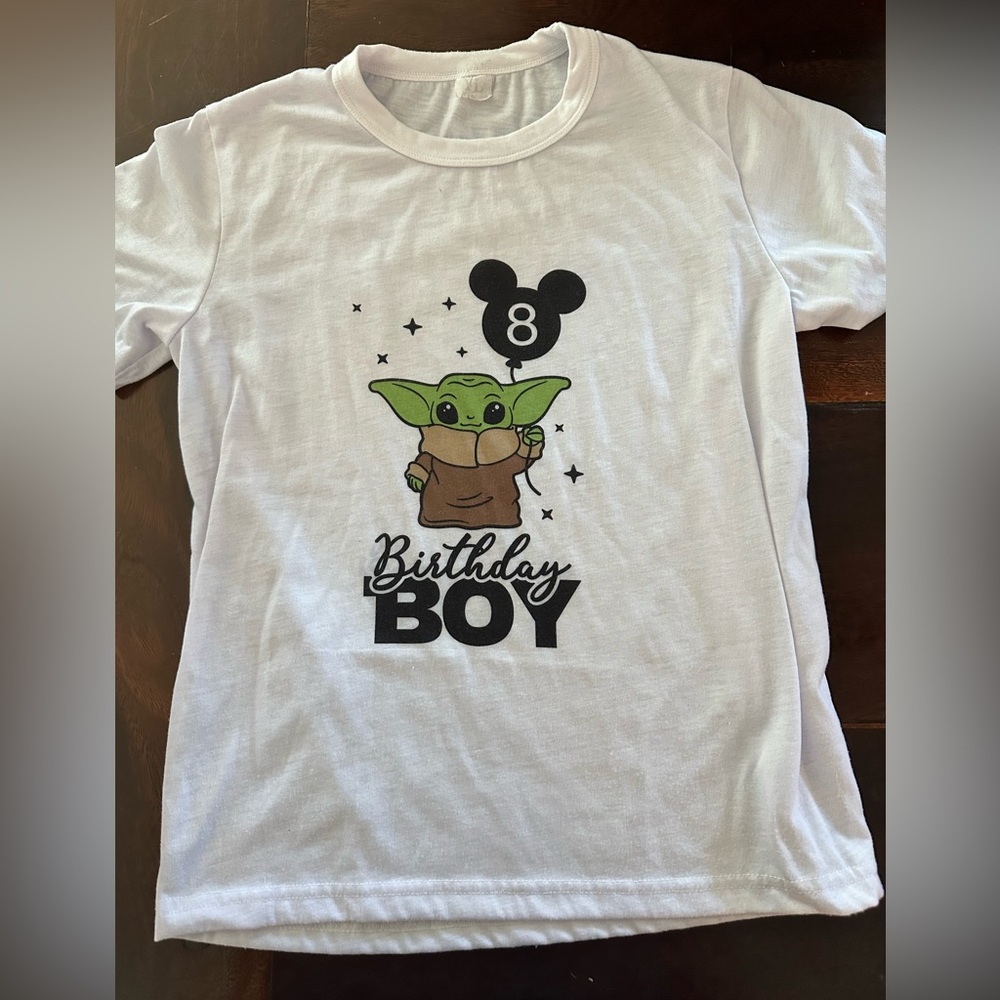 Star Wars 8th Birthday Tee L